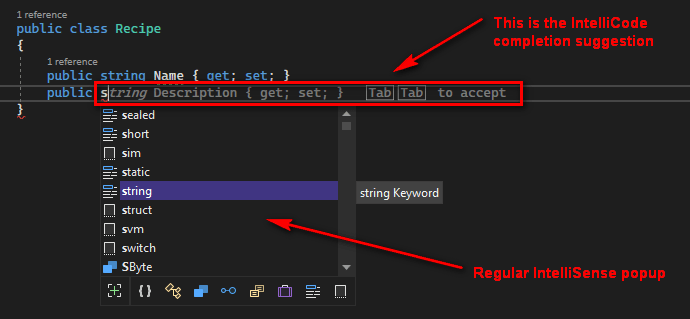 Disable IntelliCode suggestions in Visual Studio | MAKOLYTE