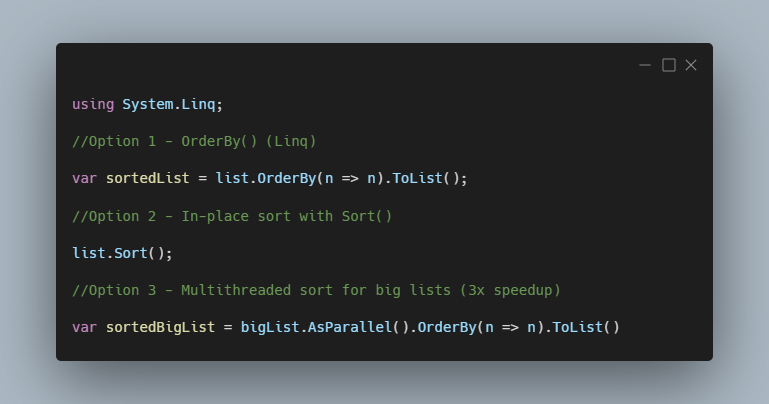 c-how-to-sort-a-list-makolyte